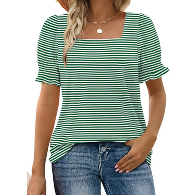 JOSEPHINE™ - Essentiel d'été léger à manches volantes