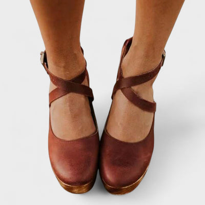 ELARU™ – Sandales Wedge Confort Classique