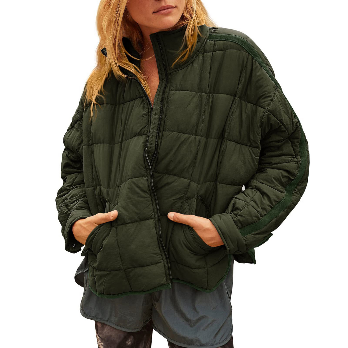 APRIL™ – Veste Puffer Légère et Compacte à Zip