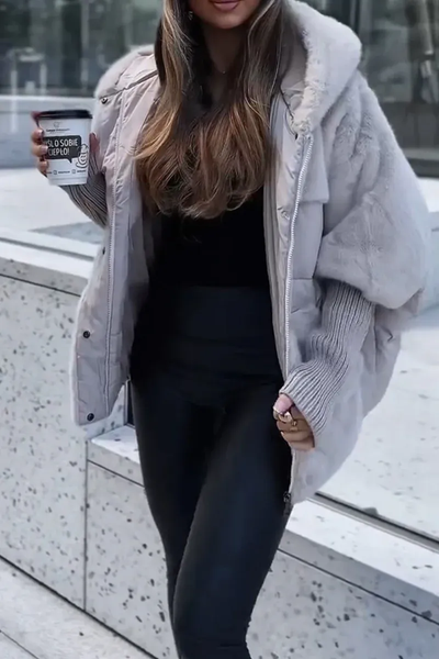 MARISA™ - Veste à Capuche en Peluche Confort