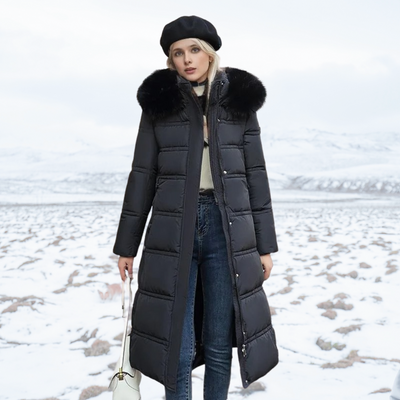 LUCIA™ | Parka d'Hiver Designer avec Capuche en Fourrure