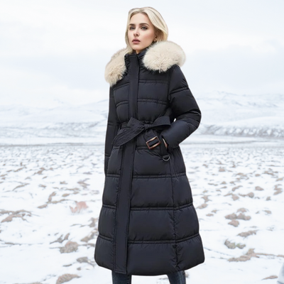 LUCIA™ | Parka d'Hiver Designer avec Capuche en Fourrure