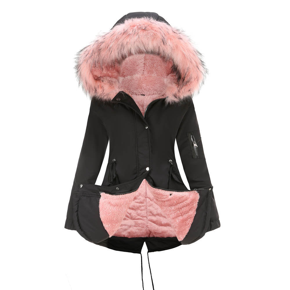 MARINA™ | Parka en Velours Chaud avec Finitions