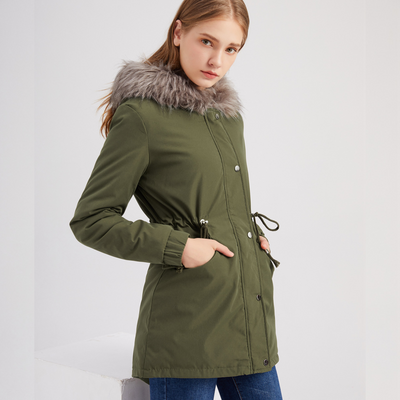 MARINA™ | Parka en Velours Chaud avec Finitions