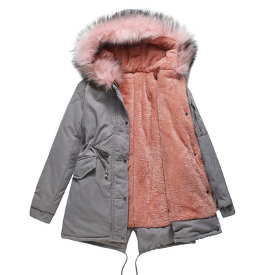 MARINA™ | Parka en Velours Chaud avec Finitions