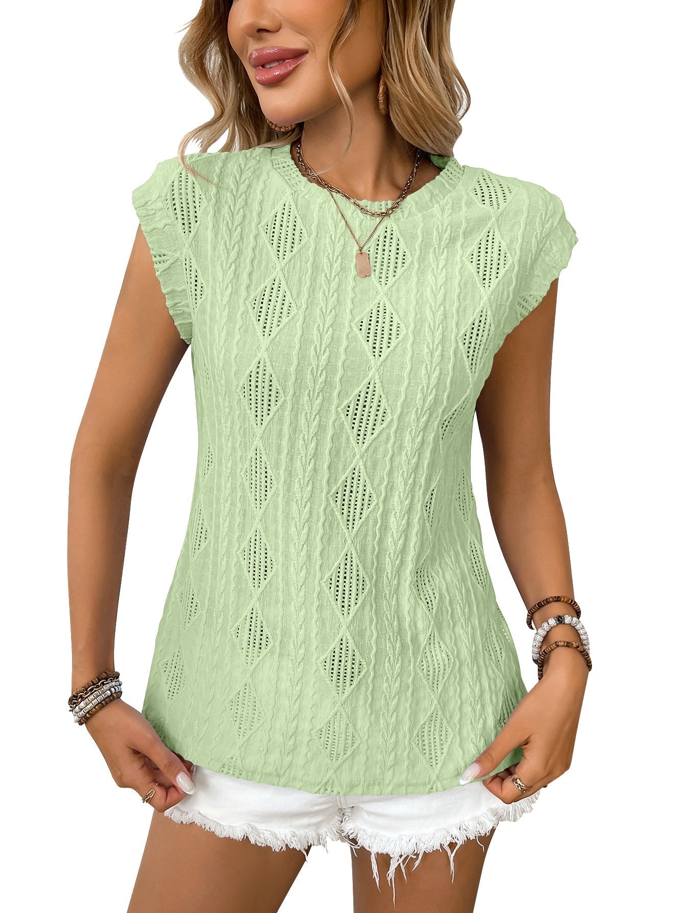 DELICE™ – T-shirt Chic en Tricot Léger