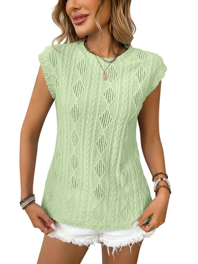 DELICE™ – T-shirt Chic en Tricot Léger