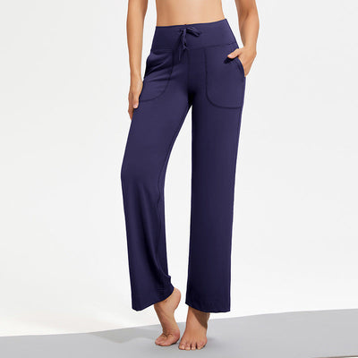 BETHANY™ - Pantalon Large Taille Haute