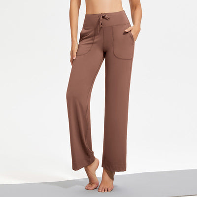 BETHANY™ - Pantalon Large Taille Haute