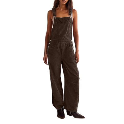 PANIZ™ - Salopette Vintage Pantalon Large Ajustable
