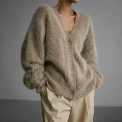 ADELE™ - Cardigan en Mohair Flou