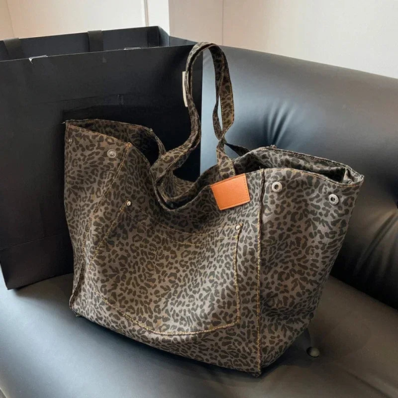 ODILE™ – Sac Tote Léopard Chic et Sans Effort