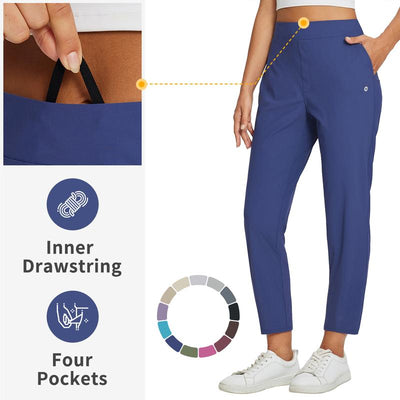 LIZNA™ – Pantalon Cheville Stretch Léger