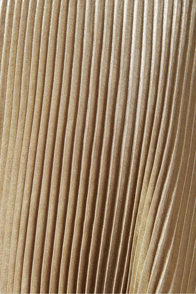 Andreia | Robe Maxi A-Ligne Plissée Sans Manches