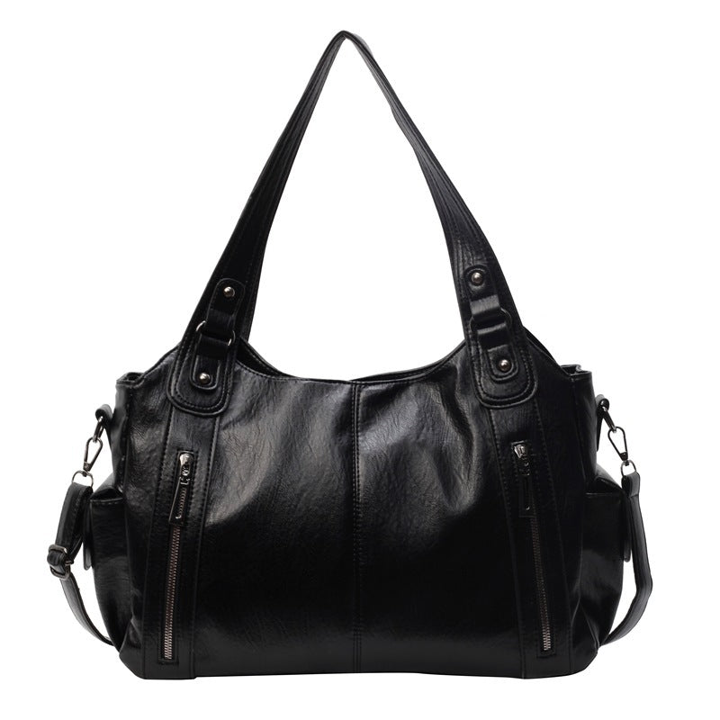 NOEMIE™ - Sac fourre-tout en cuir classique
