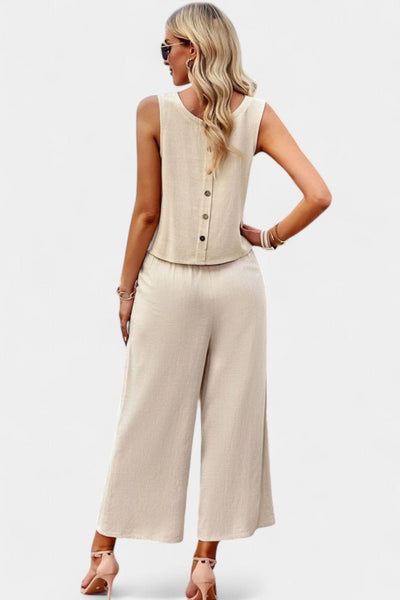 Lavinia | Ensemble Top & Shorts Bohème Fluide