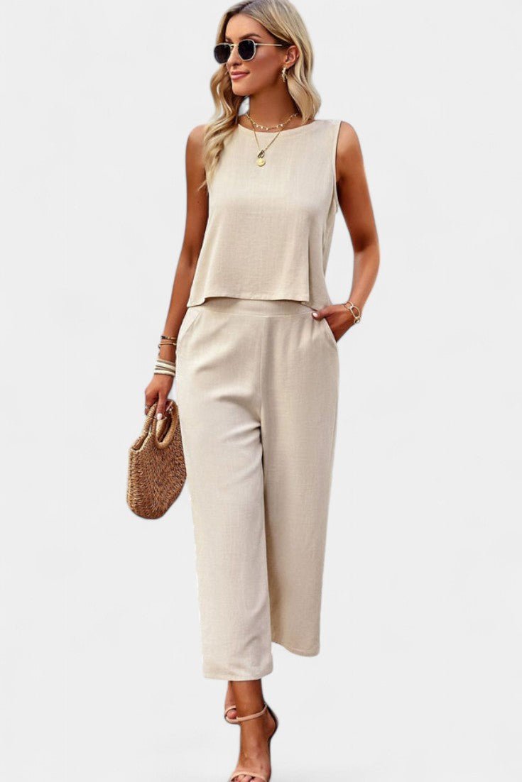 Lavinia | Ensemble Top & Shorts Bohème Fluide