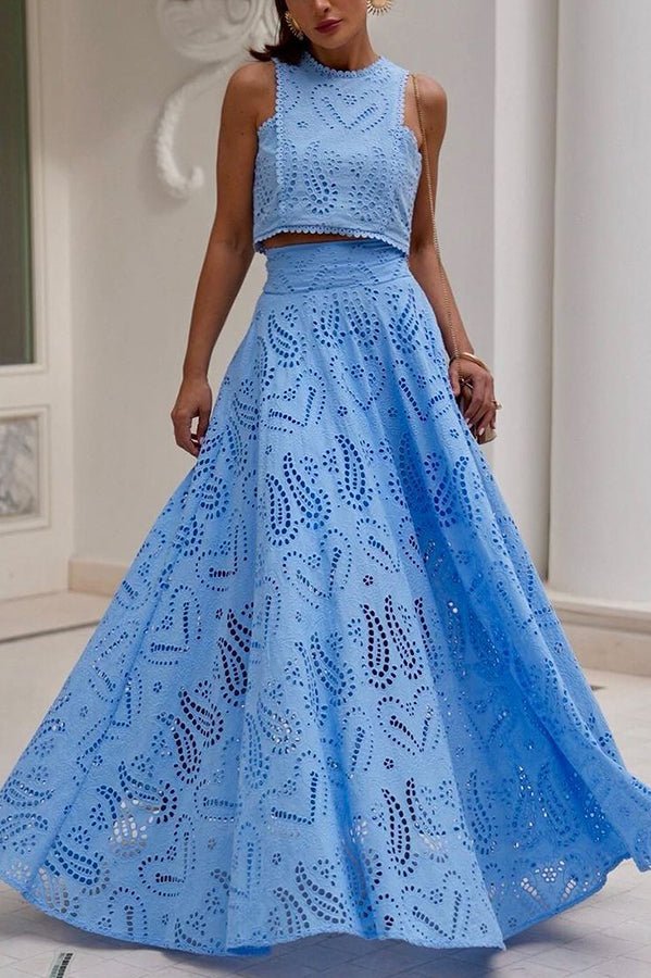 Maura | Ensemble en Dentelle Deux Pièces