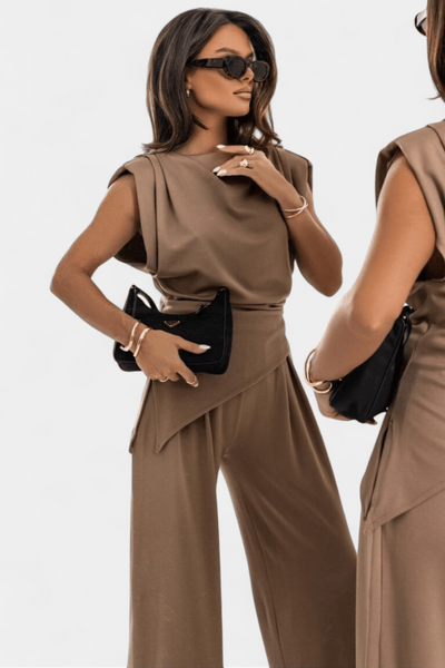 Sofia | Ensemble Épaules Drapées